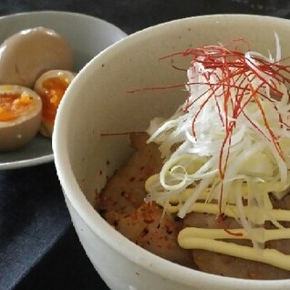 手作りチャーシューで丼を！